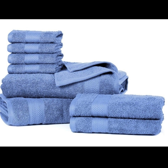 VDS Towels Sets 100% Cotton 500GSM Highly Absorbent Quick Dry - Picture 1 of 4